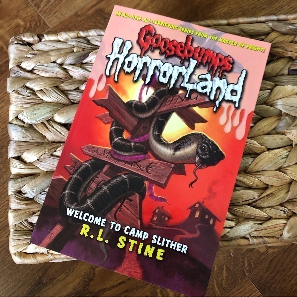 Goosebumps: Horrorland: Welcome to Camp Slither by: R.L. Stine, paperback book